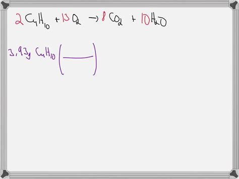 Solved For The Following Reaction Grams Of Butane C H Are