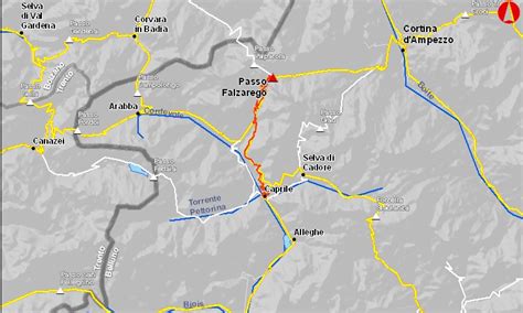 Passo Falzarego In Bdc Consigli Mappe E Traccia GPS