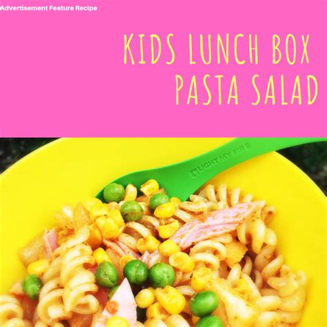 Kids Lunchbox Pasta Salad Tasty Packed Lunch Ideas Daisies And Pie