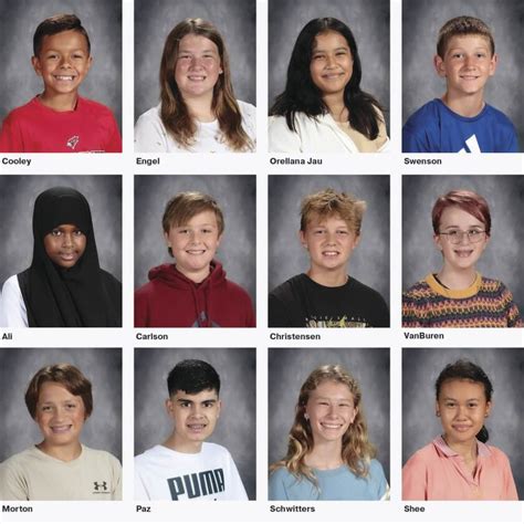 Willmar Middle School names October 2022 students of the month - West ...