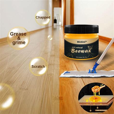 Wood Seasoning Beewax Furniture Polish Beeswax Traditional Natural Wood