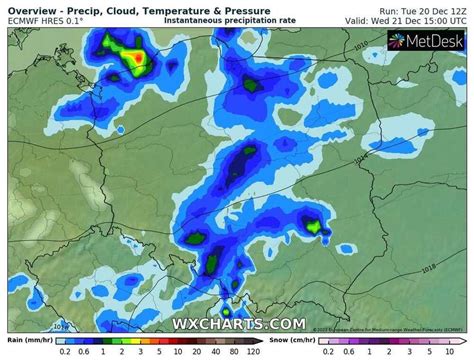 Pogoda Na Grudnia Front Z Deszczem Przejdzie Przez Polsk