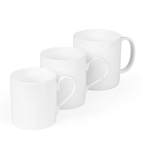 White China Mug Jules China And Tableware