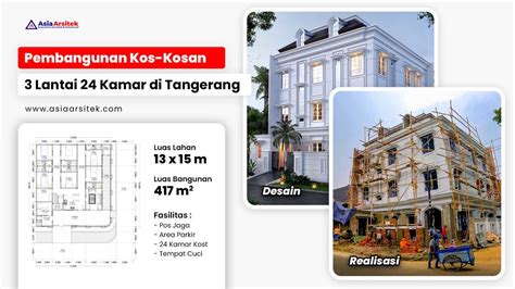 Pembangunan Rumah Kost Kosan Lantai Di Tangerang