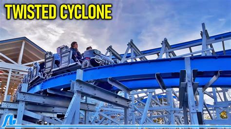 Twisted Cyclone Six Flags Over Georgia Off Ride Youtube