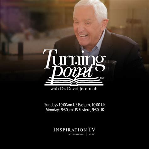 Watch 'Turning Point' with Dr. David Jeremiah on Sundays at 10:00 am US ...