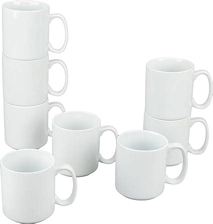 Amazon BIA Cordon Bleu Everyday Porcelain Stackable Mugs Set Of 8