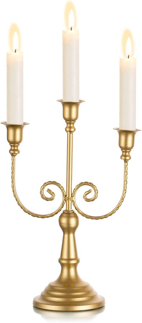 Amazon Sziqiqi Gold Taper Candle Holder For Centerpiece Candle