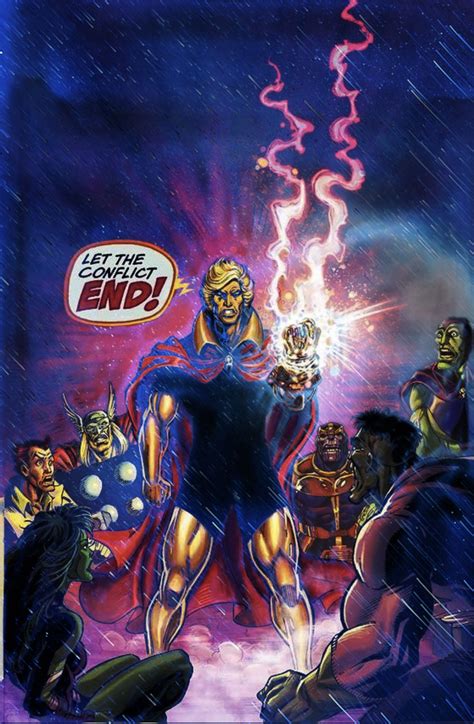 Adam Warlock Avengers Art Marvel Comics Cartoon Artwork