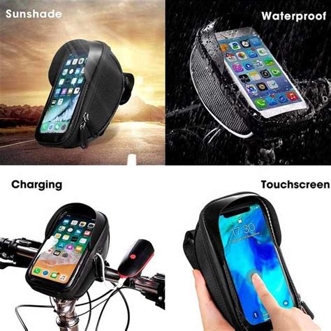 Touchscreen Waterproof Motorcycle Tank Phone Mount RoHS Approved