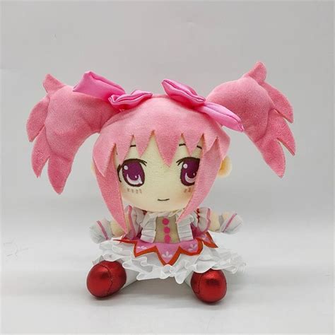 74f Anime Puella Magi Madoka Magica Kaname Madoka Plush Stuffed Doll