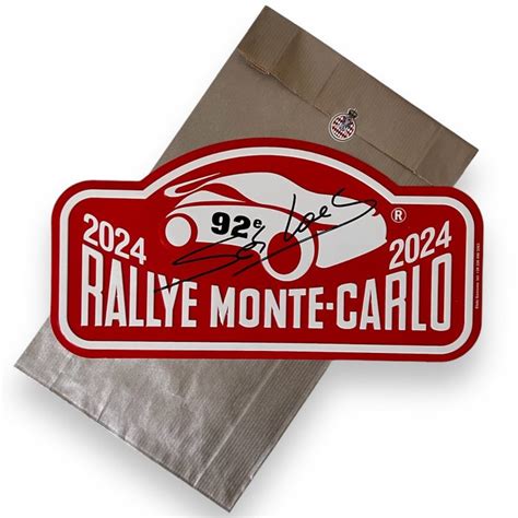 Automobile Club De Monaco Sports Plate E Rallye Automobile