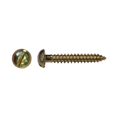 Round Head Slot Brass Woodscrews The Ultimate Solution For Woodworking Blacks Fasteners