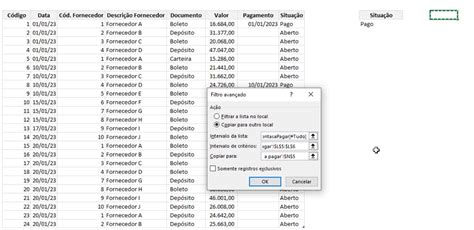 Como Usar O Filtro Avan Ado No Excel Guia Do Excel