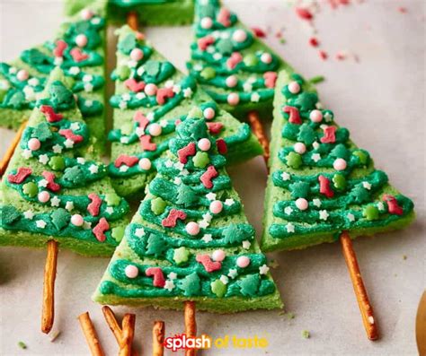 Easy Christmas Tree Sugar Cookies Recipe Easy Recipe