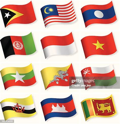 Myanmar Flag Image Photos And Premium High Res Pictures Getty Images