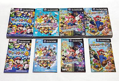 Lot Mario Party Gamecube Set Nintendo Gc Games Japanese W