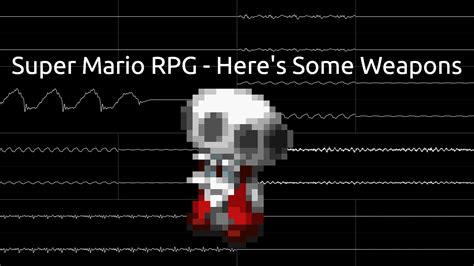 Super Mario Rpg Here S Some Weapons Oscilloscope View Youtube