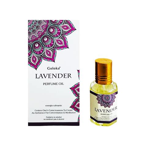 Óleo Perfumado Indiano Goloka Lavander 10ml LOTUS ATACADO