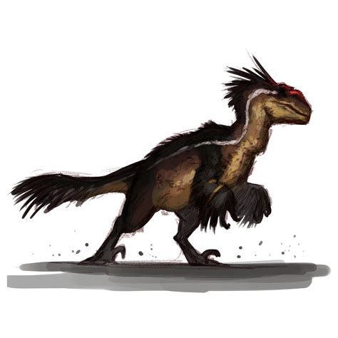 ArtStation - JURASSIC PARK RAPTORS FEATHERED