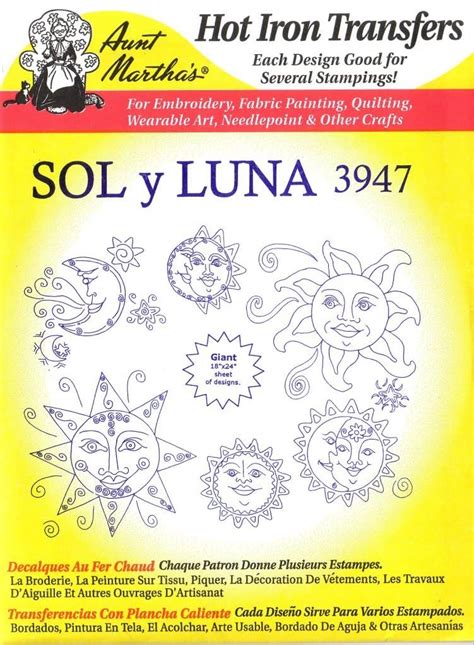 Amazon Charming Designs For Linens Aunt Martha S Hot Iron Embroidery Transfer