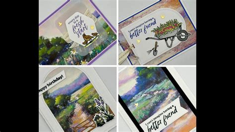 Garden Meadow Card Class Stampin Up YouTube