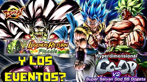 Donde Estan Los Eventos Zenkai Piccolo LF Gratis Y Nuevo Co Op Dragon