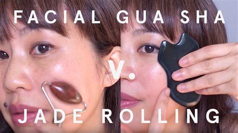 Jade Rolling Vs Facial Gua Sha Which Is Right For You Youtube