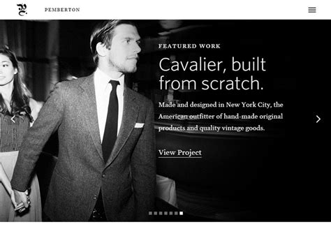 Pemberton - Awwwards Nominee