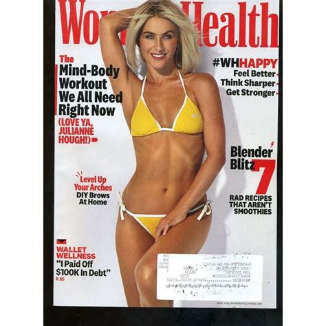 Women S Health Magazine June 2020 Julianne Hough Mind Body Workout Hot Cover New On Ebid United