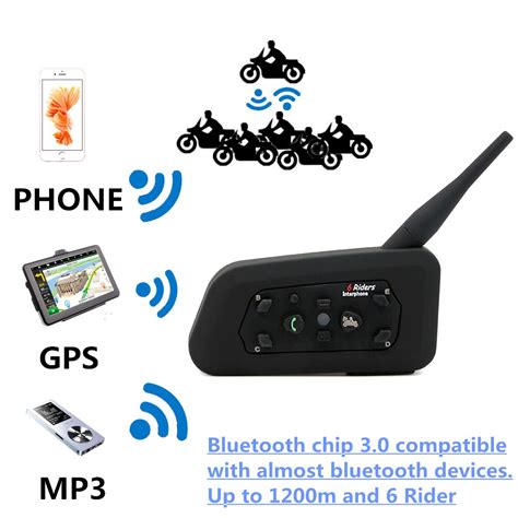 2020 Intercoms Bluetooth Comunicador De Motocicleta Para Capacete