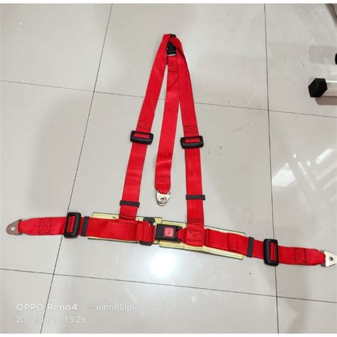 Jual Tali Sabuk Pengaman Seatbelt Safetybelt Jok Racing Mobil Original