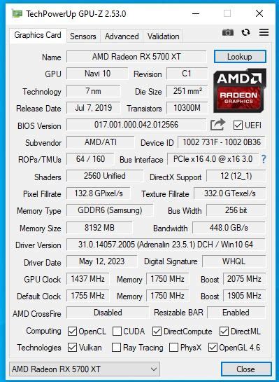 Sapphire Rx 5700xt Reference Card Computers And Tech Parts And Accessories Computer Parts On