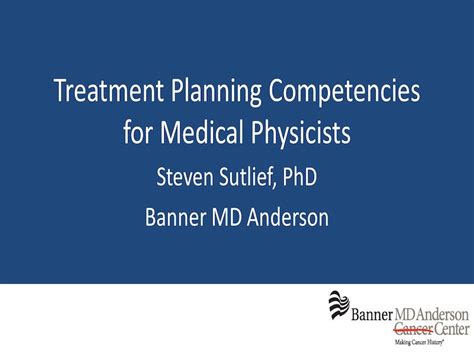 Aapm Vl Acquiring Treatment Planning Skills Is Important For Medical