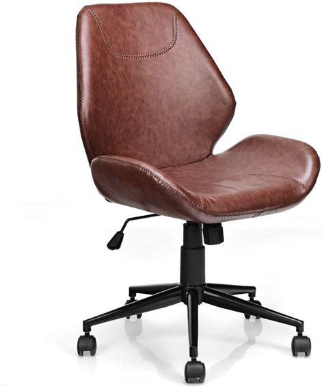 Best brown armless desk chair - Your House