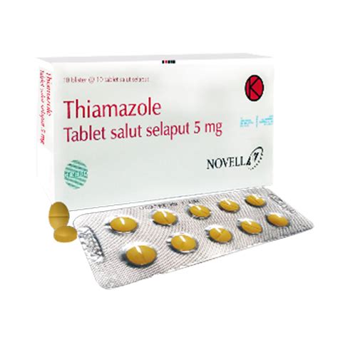 Thiamazole Mg Tablet Kegunaan Efek Samping Dosis Dan Aturan