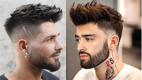 Best Hairstyles For Men 2019 Beard With Hairstyles For Men 2019 Cortes De Cabelo