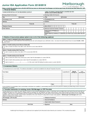 Fillable Online JISA Application Form 2018 2019 Pub Fax Email Print