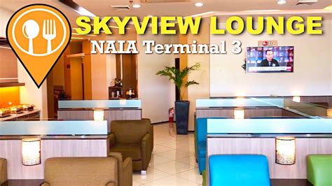 Skyview Lounge Naia Terminal Tour Food Trips Tv Youtube