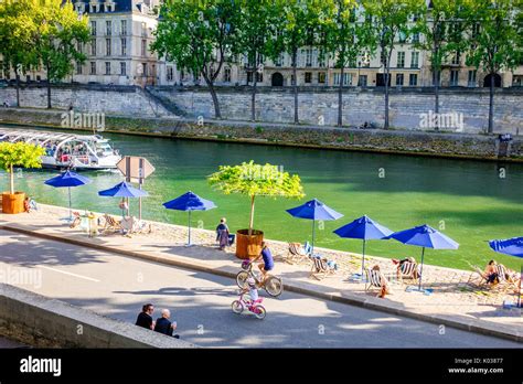 Europe European France French Paris Parisian Plage Beach Capital People