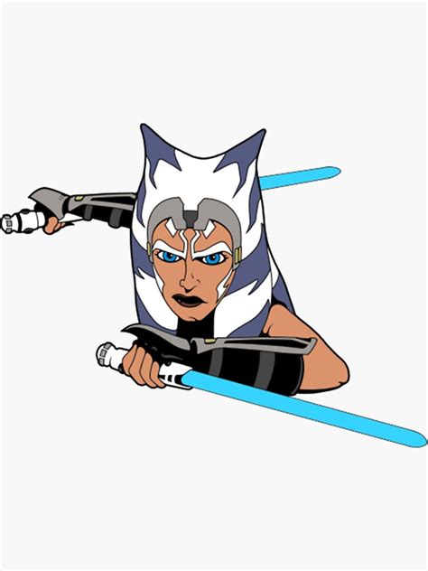 "Order 66 Ahsoka Ahsoka Tano Classic ." Sticker by JohnnyWashing | Redbubble