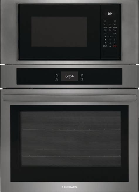 Frigidaire® 30" Black Stainless Steel Oven/Microwave Combo Electric Wall Oven | Nason's ...