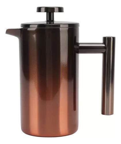 Cafetera French Press Con Filtro De Doble Capa Meses Sin Inter S