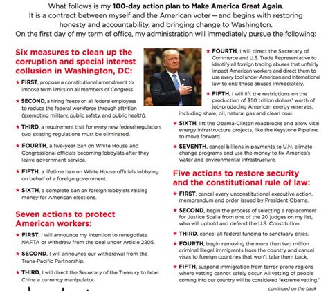 What Trump Has Done And Mostly Not Done From His First 100 Days