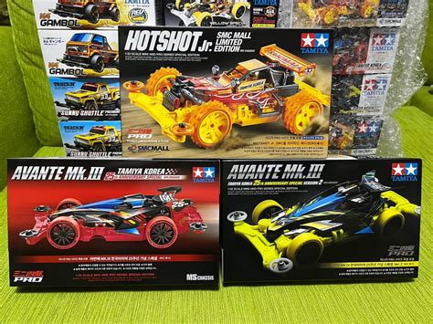 Tamiya Korea 25th Anniversary Avante MkIII Version 1 And 2 Hotshot Jr