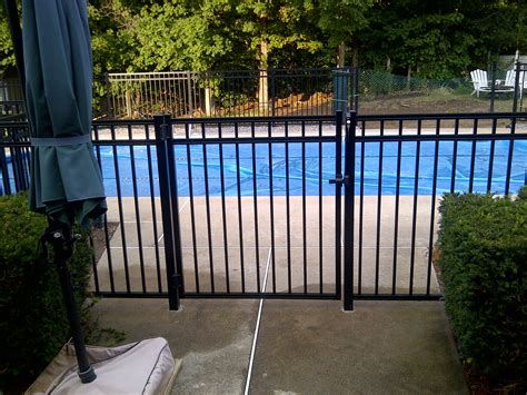 Regis Aluminum Fence Secures Ny Pool Poly Enterprises