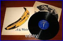 The Velvet Underground Nico Andy Warhol Lp Original Mono Vinyl V