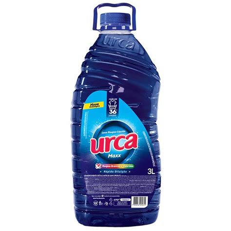 Lava Roupas Liquido Urca Maxx Azul Litros Embalagem X Lt Real