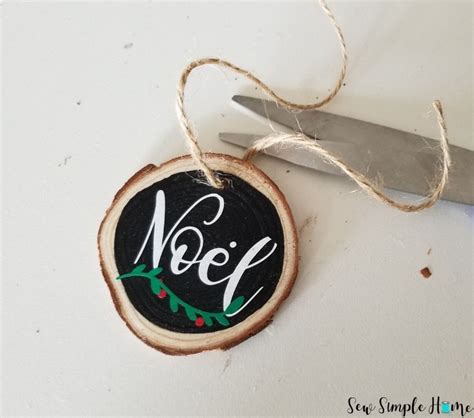 Easy Diy Wood Ornaments For Gifting Sew Simple Home