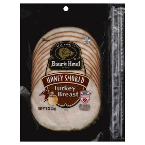 Boars Head Turkey Breast Honey Smoked 8 Oz Instacart